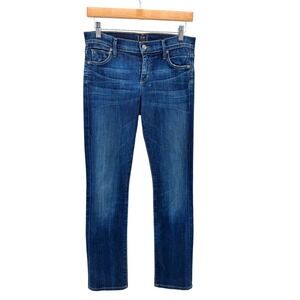 Citizens of Humanity Ava Low Rise Straight Leg‎ Jeans Womens Size 27 Blue Denim